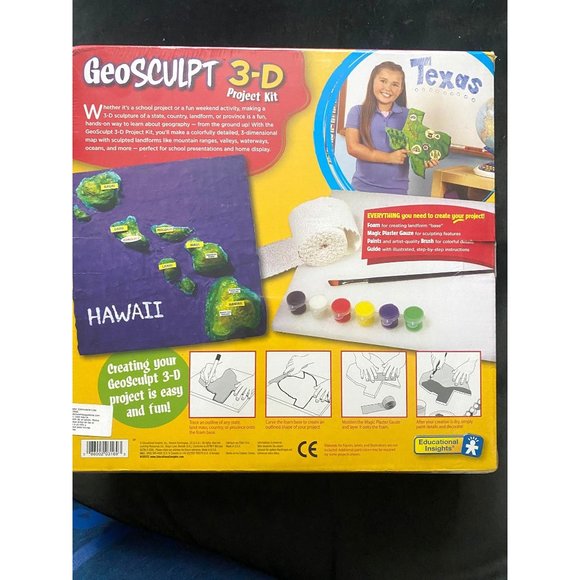 GeoSculpt 3-D Project Kit from Clearance priceGeoSafari Educational NEW - Picture 2 of 5